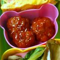 みつえぽん's cooksnap of when they made お弁当に♪簡単リメイクミートボール.