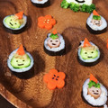 かんなにゃん's cooksnap of when they made 節分キャラ弁♪赤鬼巻きと青鬼巻き♥.