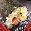 i3uchi's cooksnap of when they made ＳＰＡＭとレタスでおいしい太巻き！.