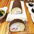 すみッコぐらし's cooksnap of when they made 超お手軽な『恵方巻きロール』.