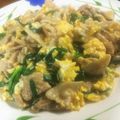 seeeei's cooksnap of when they made 豚バラ入り簡単にら玉♬.