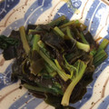 クックOSB55S☆'s cooksnap of when they made 簡単！ほうれん草とワカメのナムル.