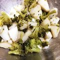 NKTNMMK's cooksnap of when they made かんたん里芋とブロッコリーのホットサラダ.