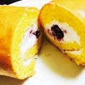 あらまあ55's cooksnap of when they made 型がなくても焼けるミニロールケーキ.