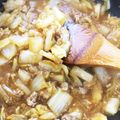 ノビル's cooksnap of when they made 辛さ控えめ☆マーボー白菜.
