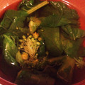 肉じゃがマヨネーズ's cooksnap of when they made だしが決め手！菜の花とわかめのお吸い物.