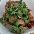 aaaayumi12's cooksnap of when they made とまらない☆鳥皮あげポン酢.