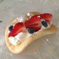 takoyuma's cooksnap of when they made フルーツオムレット.