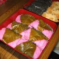 aki4's cooksnap of when they made もち米で桜餅.