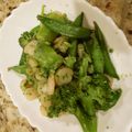 bonnet's cooksnap of when they made 簡単☆ブロッコリーとエビの炒め物.