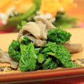 ぽっぽぺぺ's cooksnap of when they made 菜花とエリンギのゆず胡椒和え.