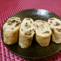 赤い電話's cooksnap of when they made お弁当に★塩昆布、揚げ玉、ねぎの卵焼き.