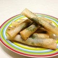赤い電話's cooksnap of when they made 簡単～大葉とささみのミニ春巻き！.