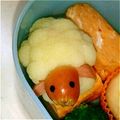 はるかな母さん's cooksnap of when they made カリフラワーでひつじさん♡(お正月にも).