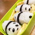 さ_ぶ_ろ's cooksnap of when they made パンダおにぎり♪子供大喜び!!!!.
