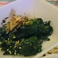 摩訶たいしょう's cooksnap of when they made レンジde簡単♡ほうれん草のおひたし.