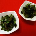 UMAe's cooksnap of when they made 春菊の海苔わさび和え.