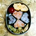 コッコアラコ's cooksnap of when they made キャラ弁！？【ずぼら！！なハート巻】＾＾.
