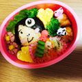 さらぴママ's cooksnap of when they made ｷｬﾗ弁☆鬼太郎のおべんとう☆.