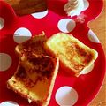 ＵＳＡＳＡ's cooksnap of when they made 朝食に簡単ふわふわフレンチトースト♡.