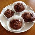 3uyu's cooksnap of when they made 強力粉でチョコマフィン.