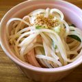 ＊cocoaico＊'s cooksnap of when they made きゅうりとハムの春雨サラダ.