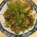 クックET15YS☆'s cooksnap of when they made 簡単おつまみ☆長芋と茸のバター醤油炒め.
