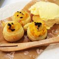 ズボラmam's cooksnap of when they made クルクル〜っと簡単スイートポテトパイ♡.
