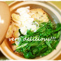 Ｔ，ＳＡＥＫＯ's cooksnap of when they made ☆簡単☆水菜とがんもの煮びたし.