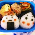 まんぼー's cooksnap of when they made 節分♬おたふくちゃん♡キャラ弁.