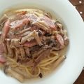 こうにゃんママ's cooksnap of when they made 濃厚ヘルシー★豆乳クリーム味噌パスタ.