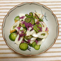 プリヲ's cooksnap of when they made ちくわと菊の酢の物.
