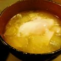 ☆リス栗☆'s cooksnap of when they made もやし･玉葱･人参･落とし卵の味噌汁♪.