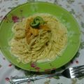 ごちとら's cooksnap of when they made 簡単！生ウニのクリームパスタ.