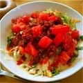リンスムージー's cooksnap of when they made 簡単本格タコライス.