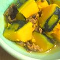 ciao1's cooksnap of when they made うまみたっぷり＊牛肉かぼちゃ.