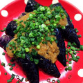 ゆかぽんず。's cooksnap of when they made 病みつき揚げナス甘辛にんにく醤油たれ絡め.