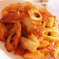 Maorin★'s cooksnap of when they made 超簡単！！！ちくわのマヨキムチ炒め.