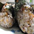 ミセストモ's cooksnap of when they made 雑穀おにぎり～鮭とごま塩～.