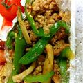 はづたけ's cooksnap of when they made ✿簡単☆チンジャオロースー風炒め✿.