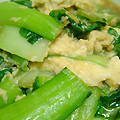よつぽん's cooksnap of when they made 青梗菜の卵とじ.