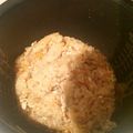 わかひなまま's cooksnap of when they made 簡単♪鶏ひき肉とごぼうの炊き込みご飯.