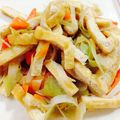 takkoo's cooksnap of when they made 大根の皮de切り干し大根（風）煮物.