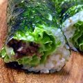 まろん✧'s cooksnap of when they made 絶対美味しい恵方巻(焼肉＆まぐろユッケ).