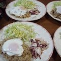 うさぎぴょん♪'s cooksnap of when they made 焼肉ピラフ✿ルク（お鍋）or炊飯器✿.