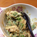 サクサクみかん's cooksnap of when they made 菜の花とタマゴの味噌マヨ和え.