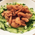 タンタンまま's cooksnap of when they made 大根おろしたっぷり♪鶏皮の甘酢漬け♡.
