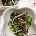 ゆみひ☆'s cooksnap of when they made 我が家の酢の物.