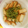 こまぐとこまぐ's cooksnap of when they made 豆苗と厚揚げの炒め物.