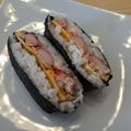 コルとチョコ's cooksnap of when they made 簡単☆おにぎらず.